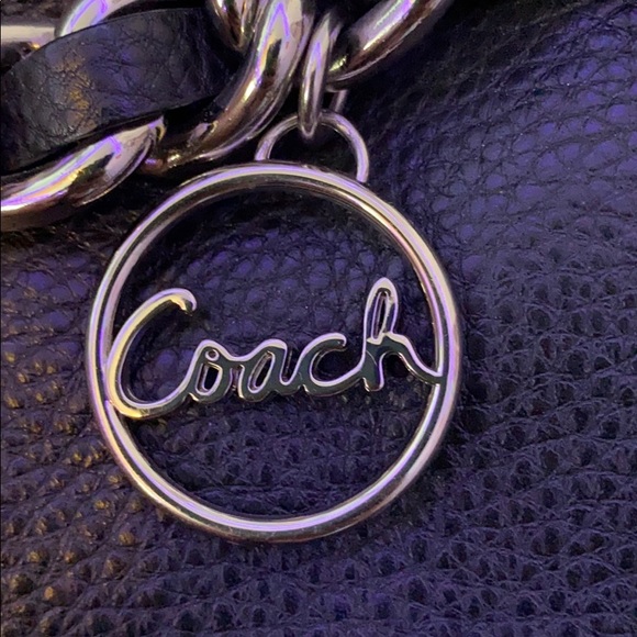 Black Over the Shoulder COACH Purse - Picture 4 of 6